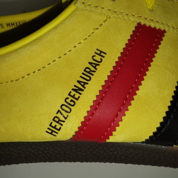 Men's Adidas Herzogenaurach City Scarlet | Color: Yellow | Size: Various - Picture 7 of 12